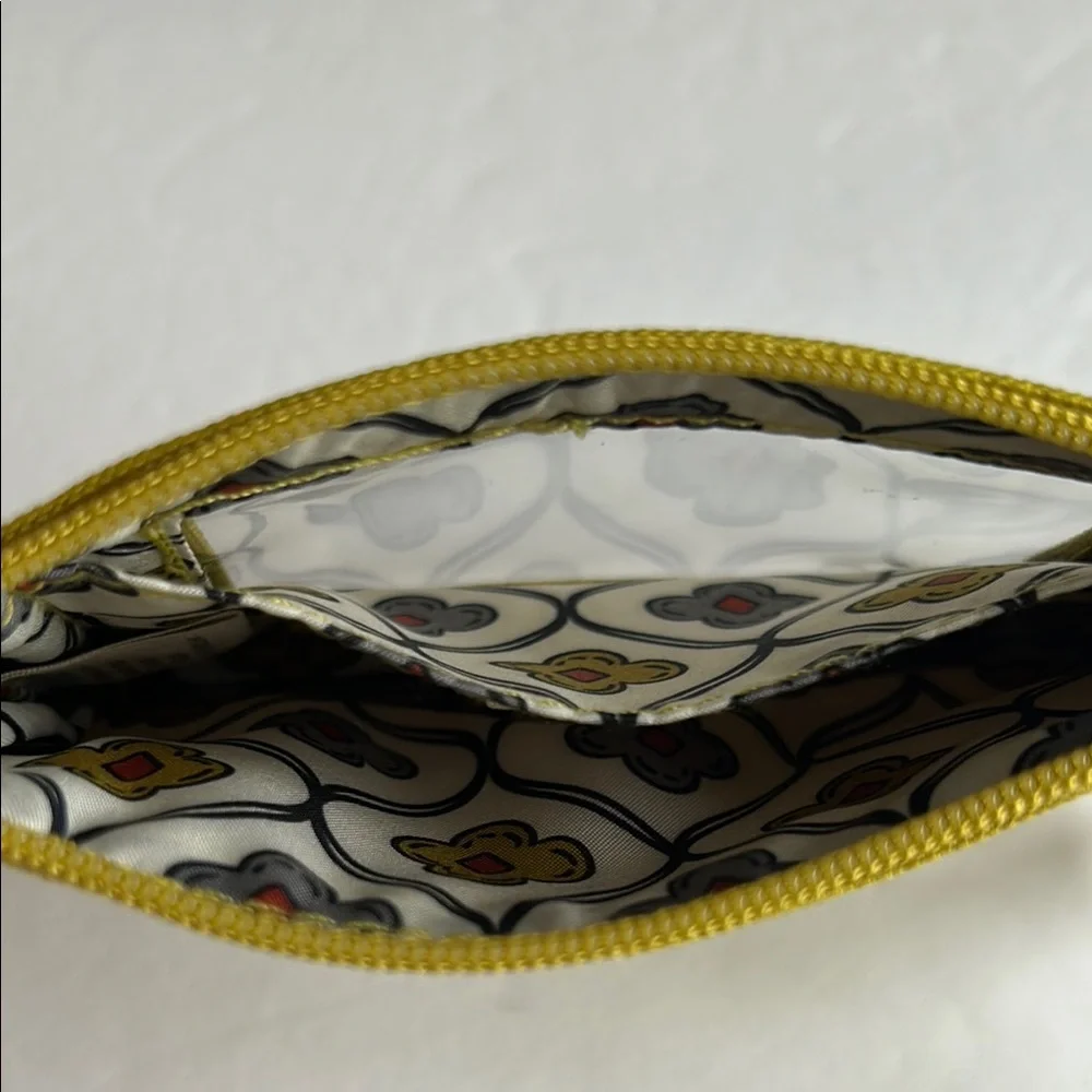 NWT Vera Bradley Golden Olive Zip ID Case